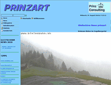 Tablet Screenshot of prinzart.ch